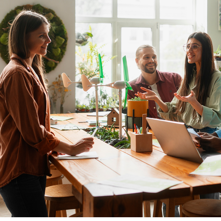 People collaborating